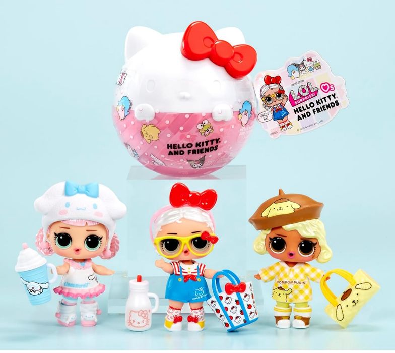 Оригінал  кулька Lol Surprise loves  Tots hello kitty