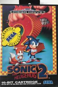 Jogo SEGA MEGADRIVE "SONIC The Hedgehog 2 " Original e Completo / 1992