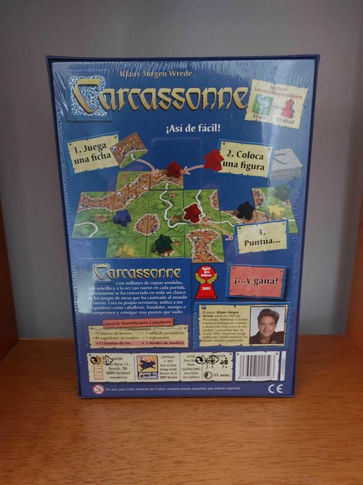 Carcassonne (Board Game, Jogo de Tabuleiro)