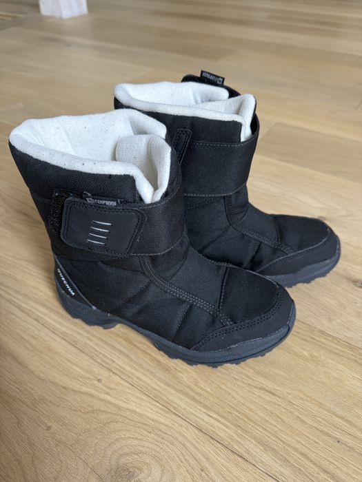 Buty śniegowce czarne rozmiar 36