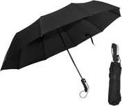 automatyczny parasol z ergonomicznym uchwytem czarny