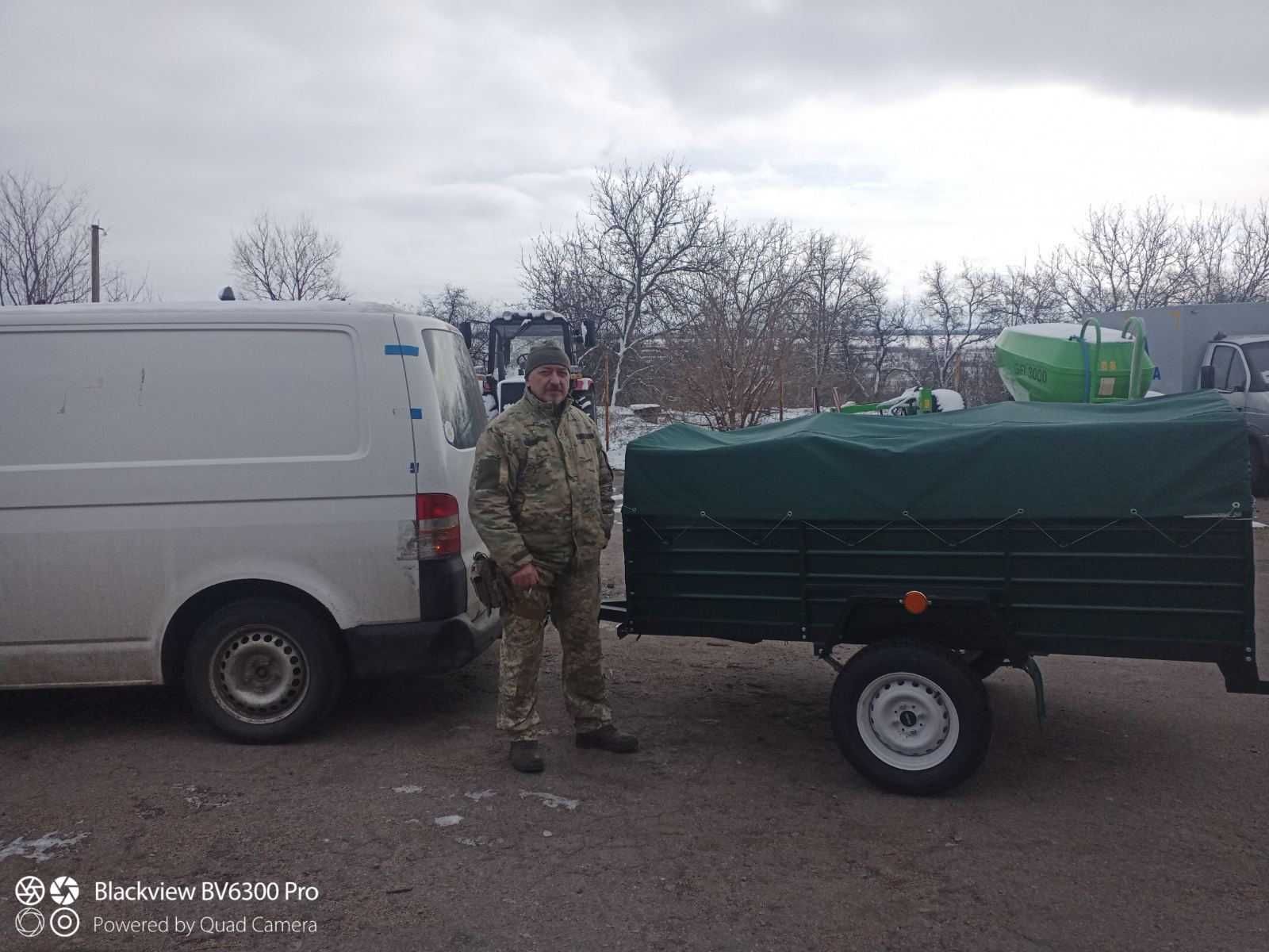 Прицеп двух метровый усиленный Акция на комплект колёс Завод на прямую