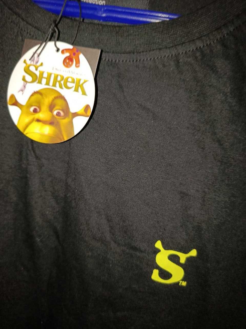 Футболка чорна Шрек Shrek, розмір XXXL