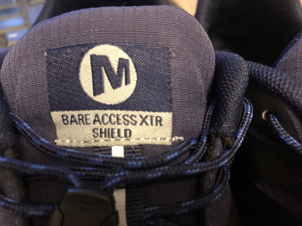 Кросовки 8,5 -42 разм merrell bare access xtr