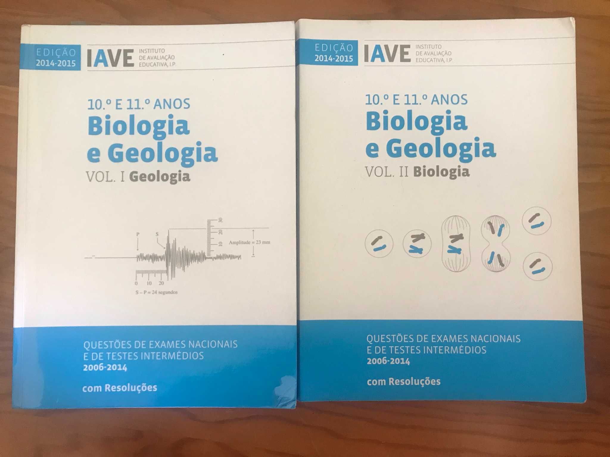 Livro IAVE Biologia e Geologia Vol I e II - Exame