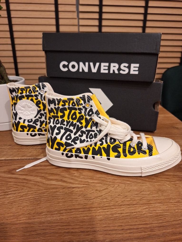 Converse, damskie buty trampki wysokie, r. 39