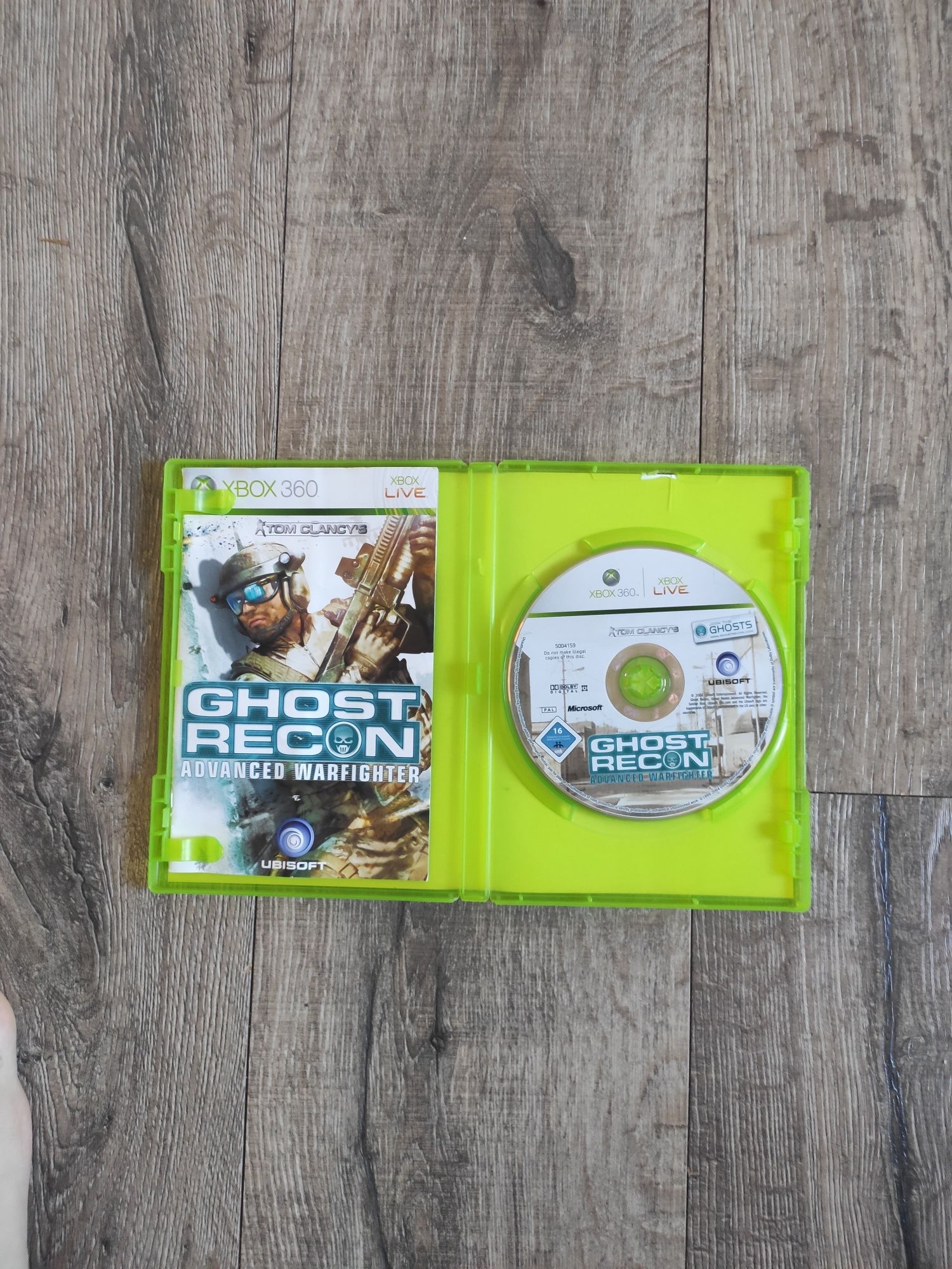 Gra Xbox 360 Tom Clancy's Ghost Recon Advanced Warfighter Wysyłka OLX