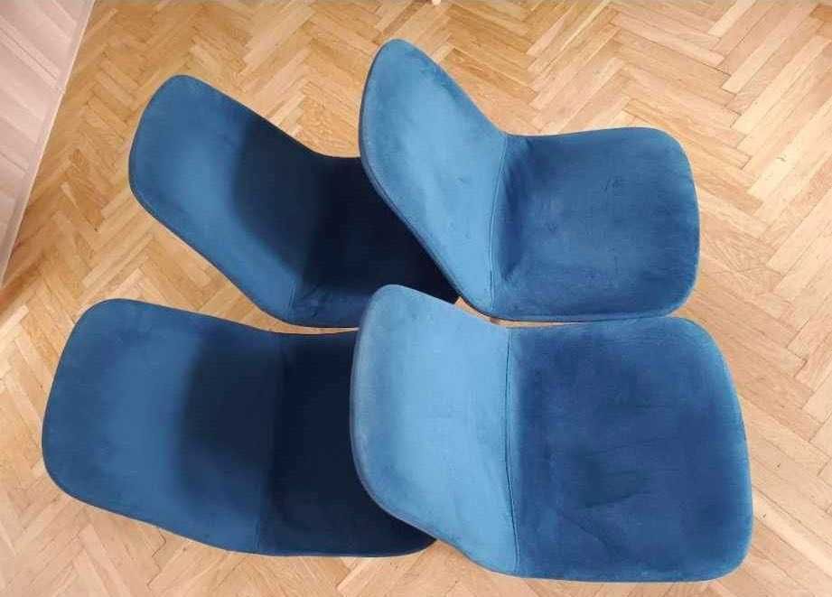 Solidny stół 120x80 cm z 4 krzesłami
