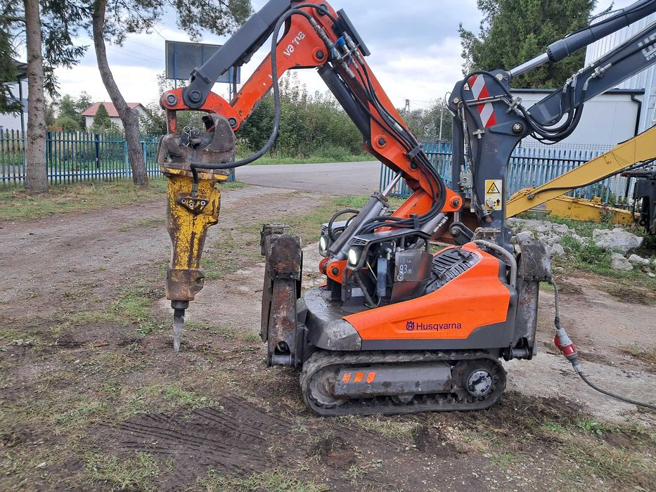 robot Wyburzeniowy Husqvarna DXR140 + młot SB152 , 2020r (Brokk)