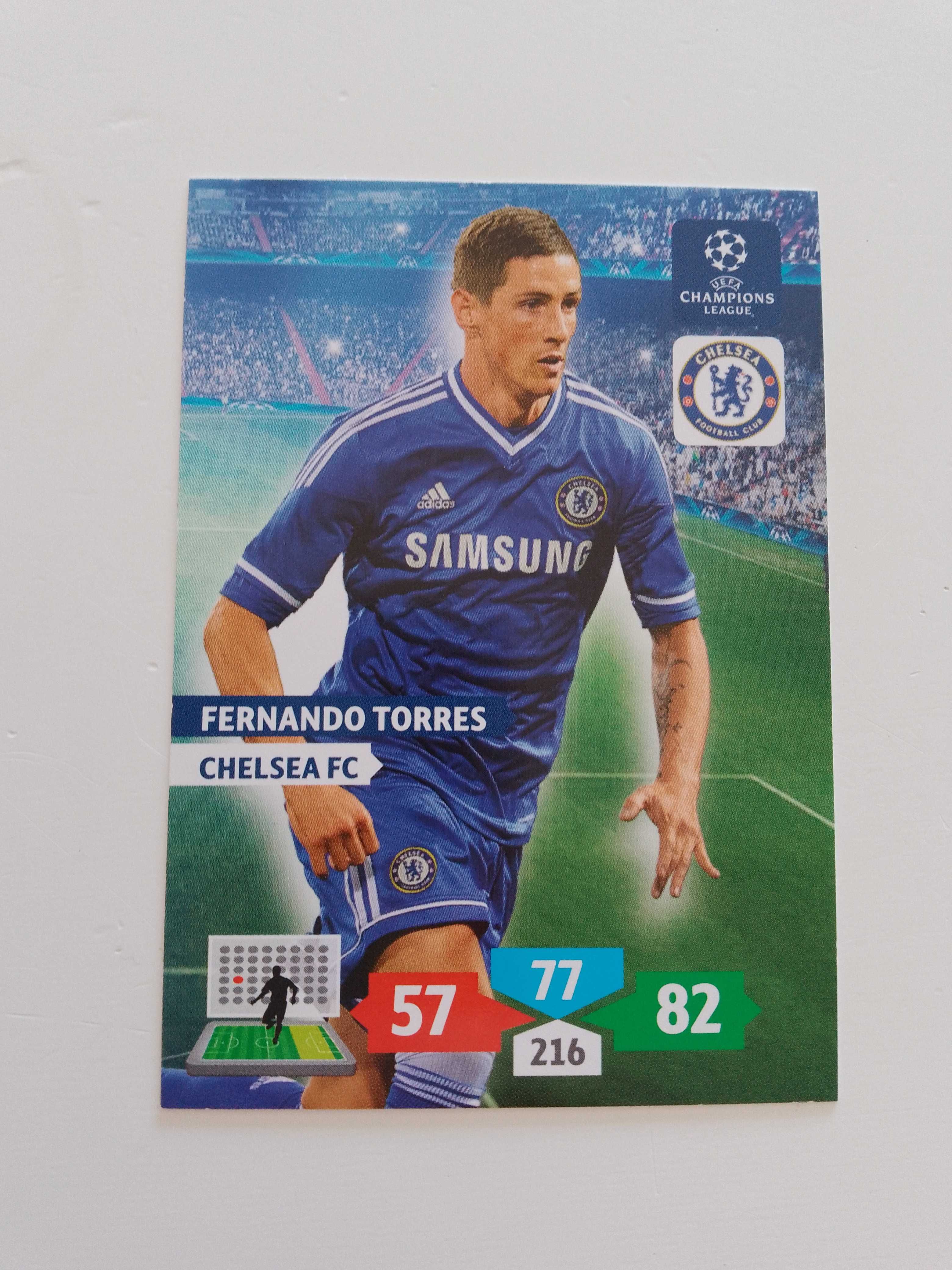 Fernando Torres (Base card) Chelsea FC Champions League 2013/14
