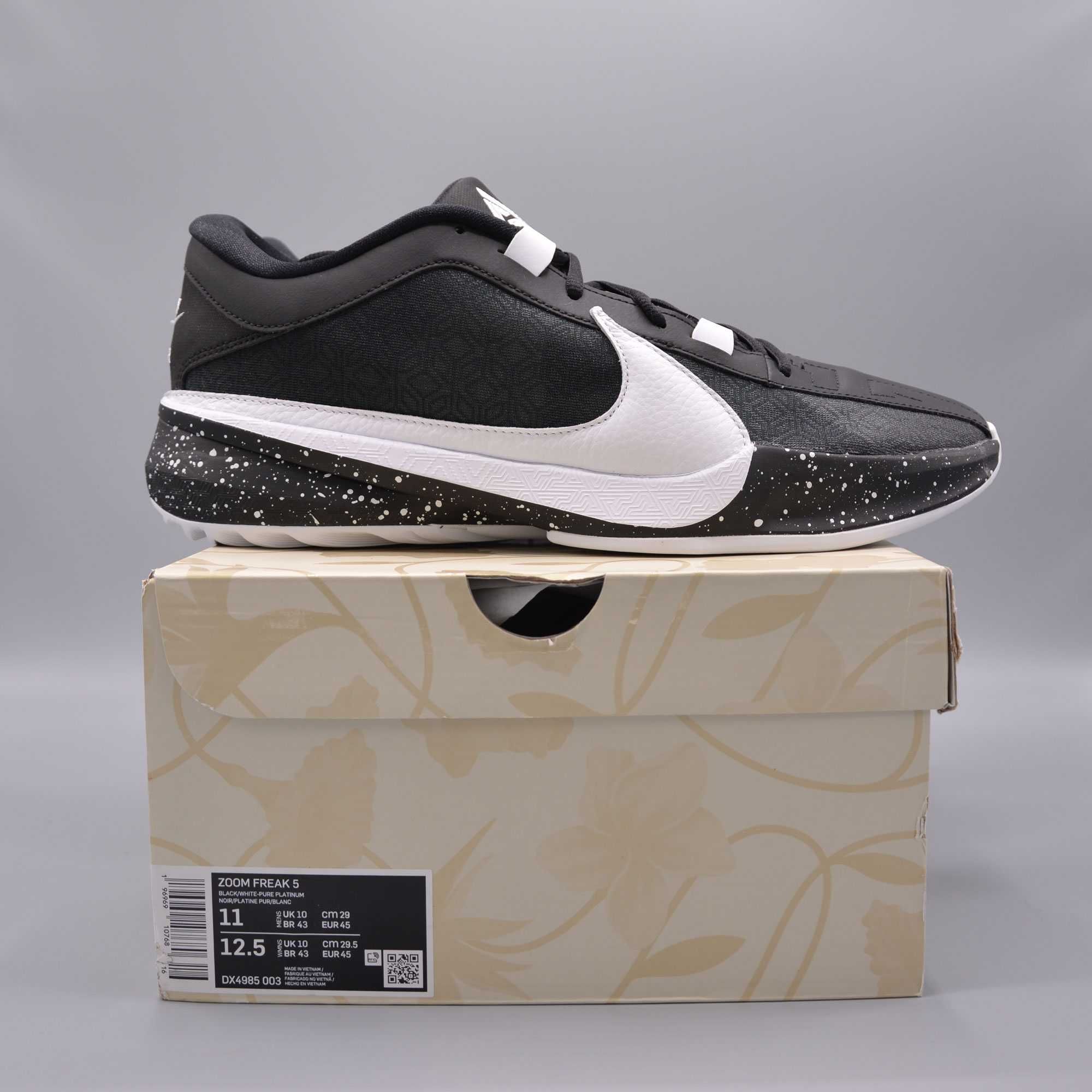 Оригінал! Кросівки NIKE ZOOM FREAK 5 DX4985-003 Кроссовки Оригинал!