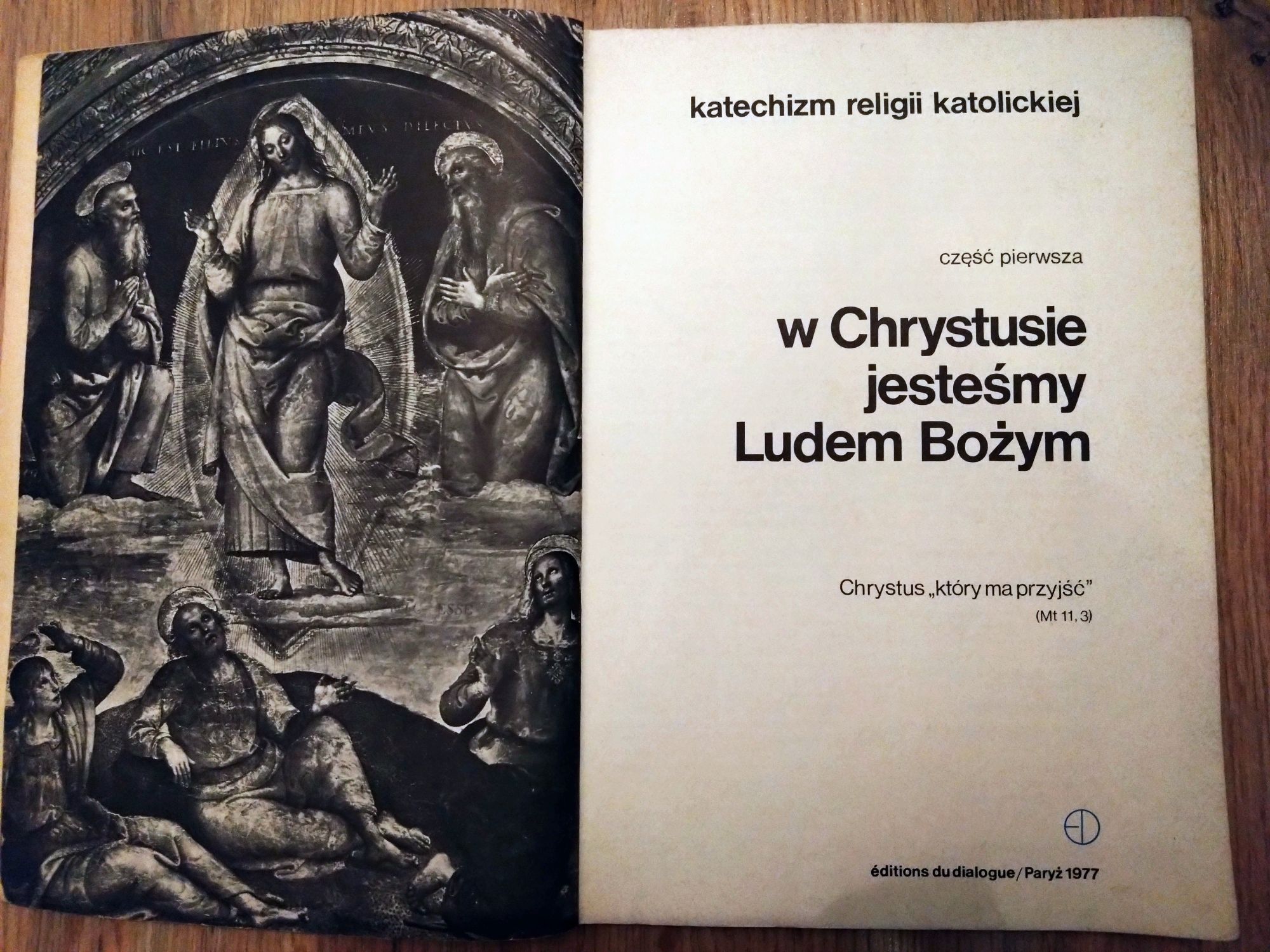 W Chrystusie jesteśmy ludem Bożym. Katechizm religii katolickiej