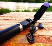 KIJEK DO SELFIE Selfiestick Tripod Statyw Uchwyt Lampa LED + Pilot