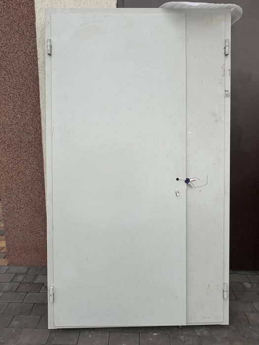 Вхідні залізні двері