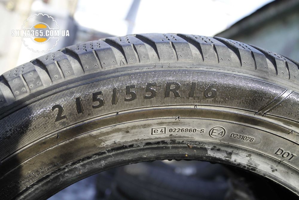 Гарантия 3дн Dunlop Winter 3D 215/55/R16 Зима Пара 2шт Z16-104
