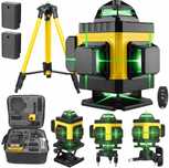 Poziomica Laserowa 4D Linii Krzyżowa 360 Zestaw Laser Statyw Bateria