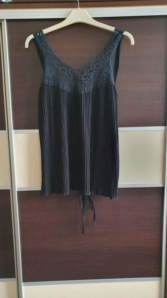 Bluzka Top Plisowana rozm. L