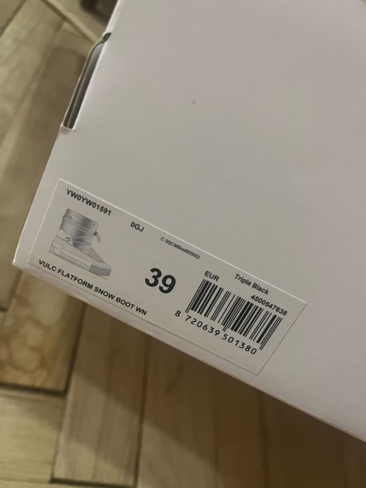 Зимові чоботи Calvin Klein Jeans VULC FLATFORM SNOW BOOT, хайтопи