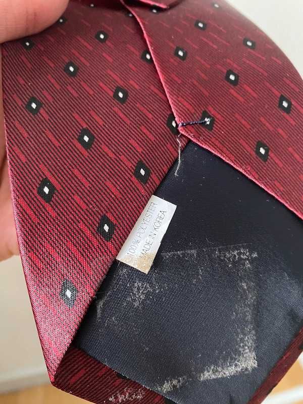 Krawat męski vintage, Drussel Hand Made