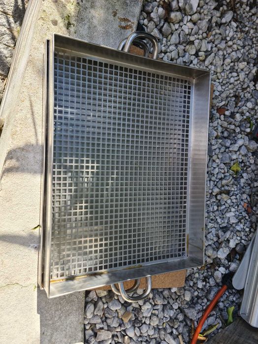 Tabuleiro para secar batata frita