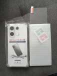 Etui silikonowe+szybka Redmi note 13