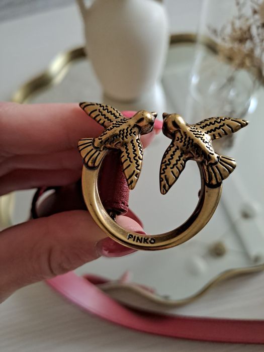 Pasek Pinko czerwony S