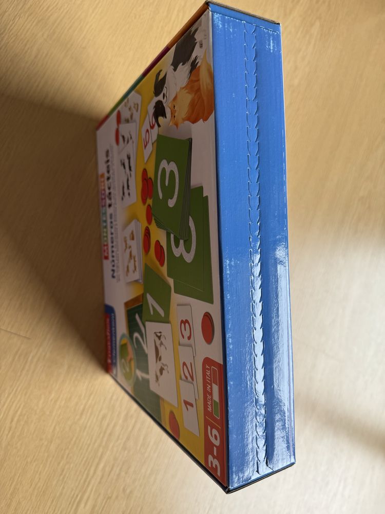 Jogo Montessori Números Táteis