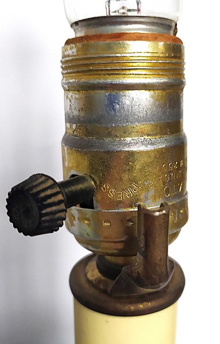 Lampa Stołowa Leviton USA sygnowana 50Lata