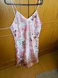 Vestido de Dormir Rosa Florido – M