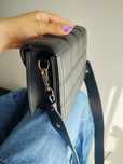 Czarna torebka crossbody bag