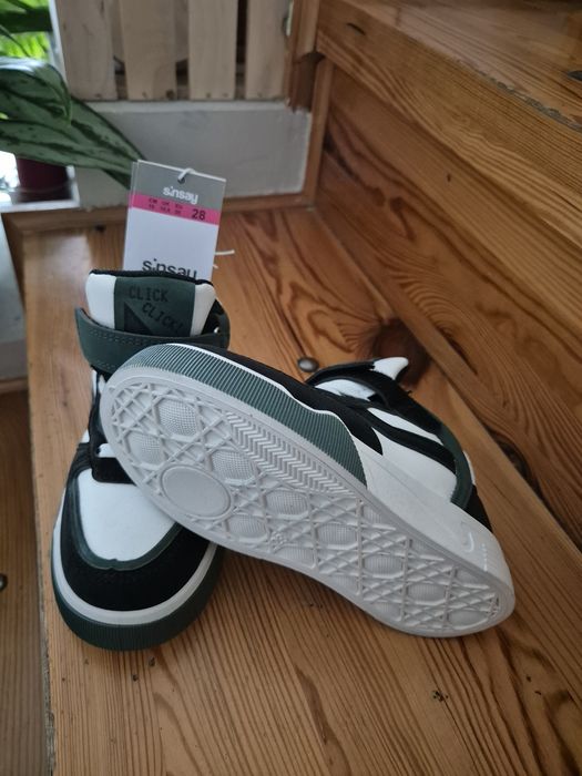 Buty za kostkę zielone