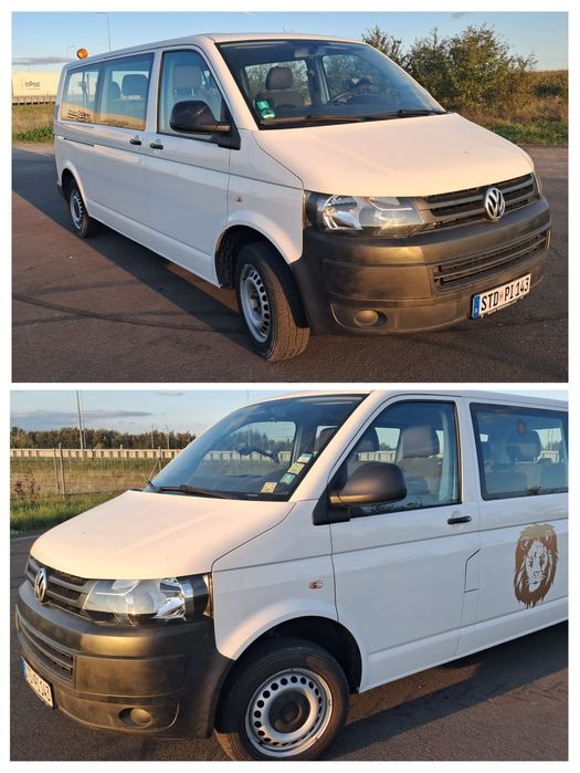 VW Transporter T5 2.0 TDI 102 KM z Niemiec 9-cio osobowy LONG 175000 k