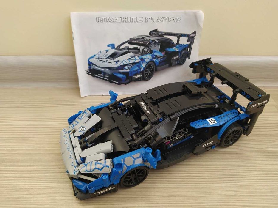 Конструктор гоночна машина - McLaren Senna GTR (548 деталей.)