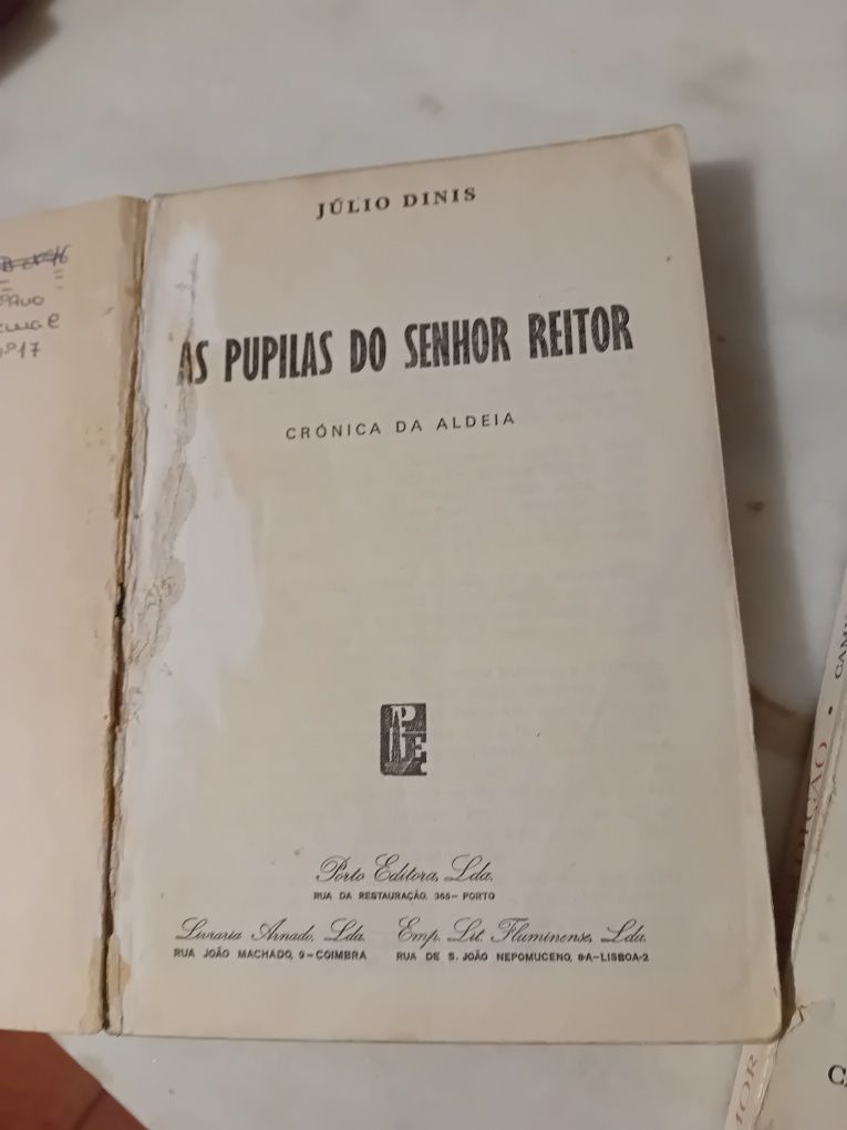 Conjunto de 3 Livros Clássicos Antigos