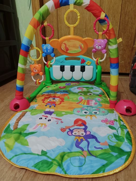 Розвиваючий килимок піаніно для немовлят