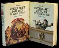 dois volumes da História da Arte Portuguesa no Mundo