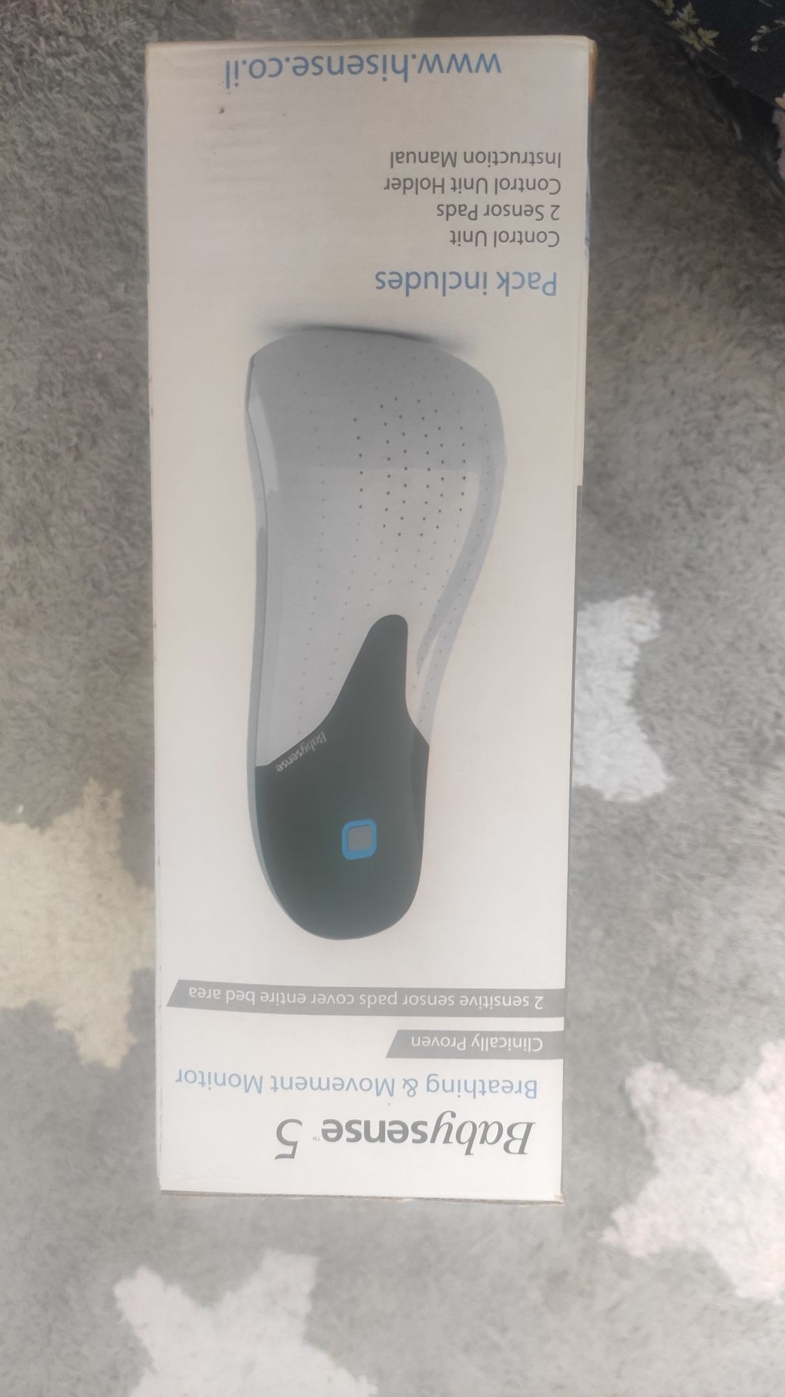 Monitor ruchu i oddechu Babysense 5