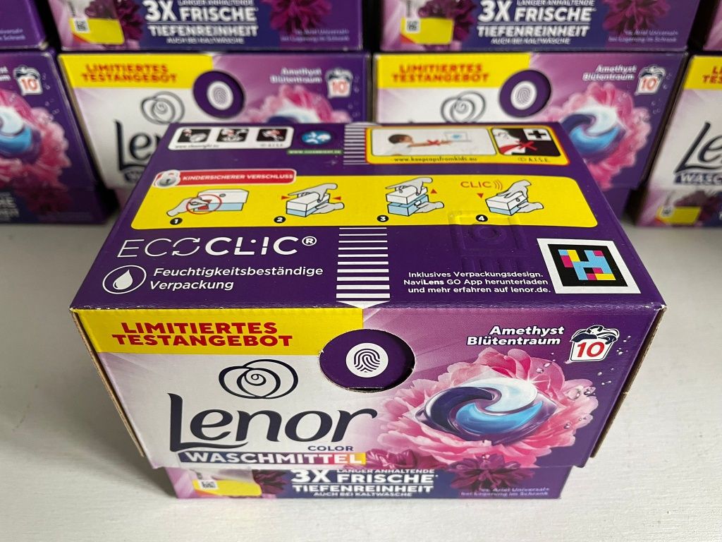 Lenor kapsułki do prania kolorów 70 sztuk z Niemiec