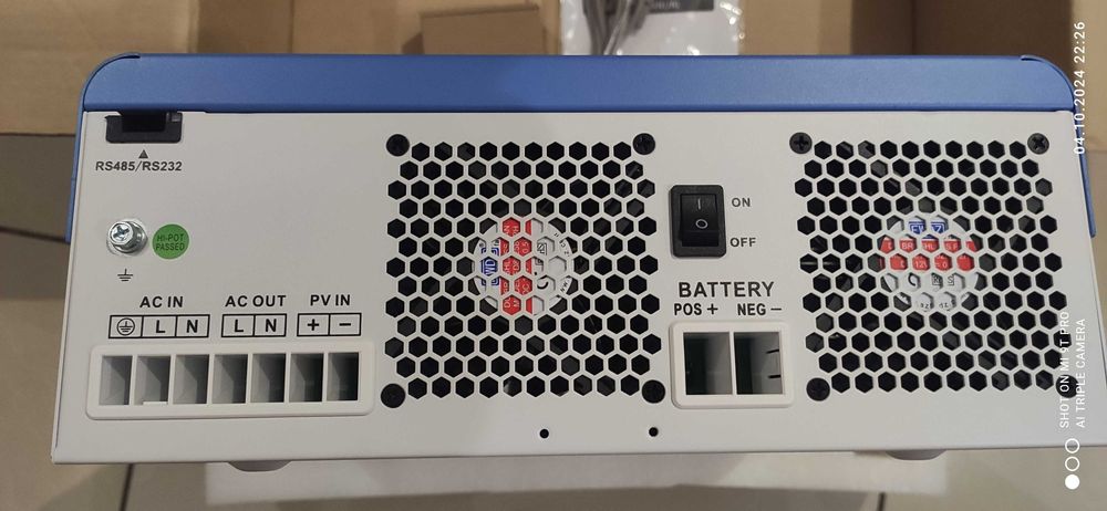 Инвертор гибридный ANENJI ANJ-4000W-24V 4кВт 24В