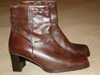 BUTY DAMSKIE SKÓRZANE Next Kozaczki Botki Zimowe r. 41 7 26,5