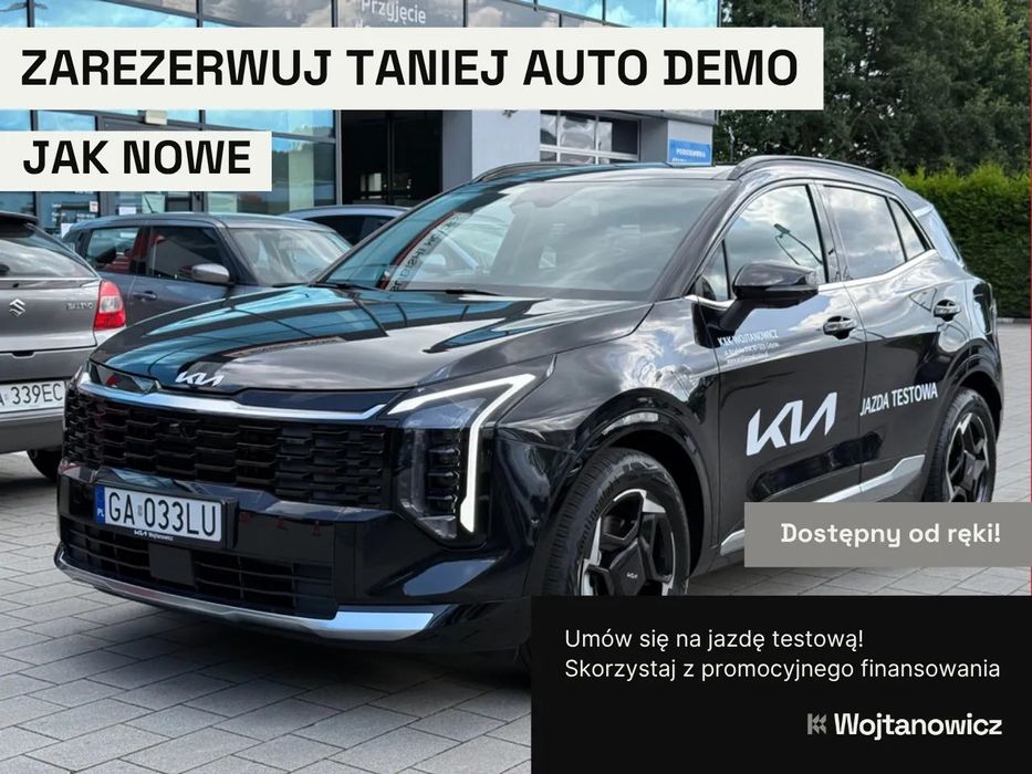 Kia Sportage NOWY BUSINESS LINE pakietem DRIVE WISE oraz dachem panoramicznym DEMO
