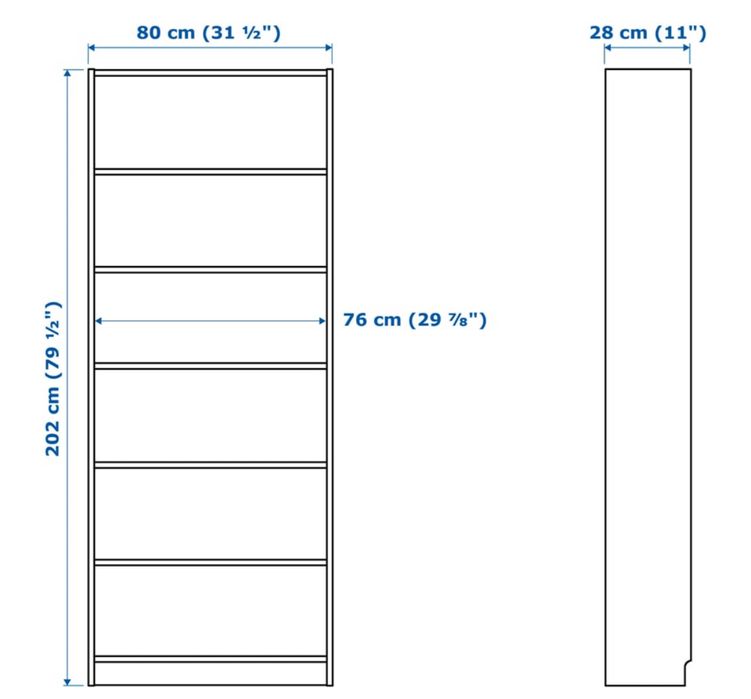 Estante IKEA menos de 1 ano de uso