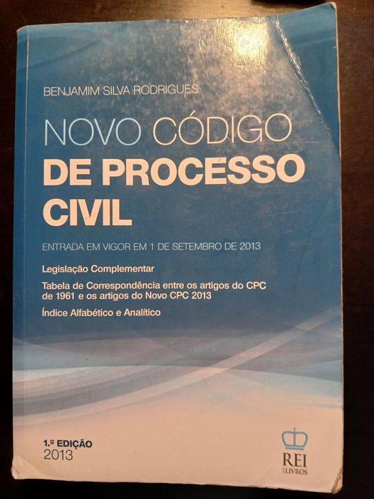 Novo Código de Processo Civil
de Benjamim Silva Rodrigues