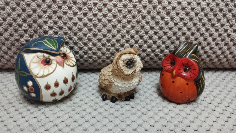 Сови.Коллекційні мініатюри.