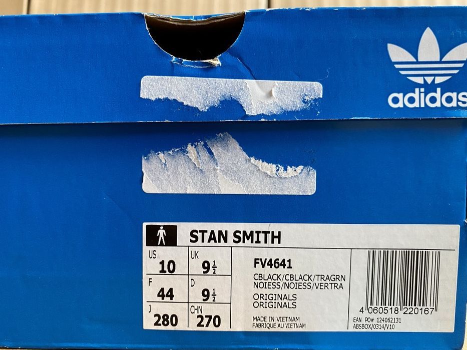 Чоловічі кросівки Adidas Stan Smith FV4641 Оригінал! 41-43.5р