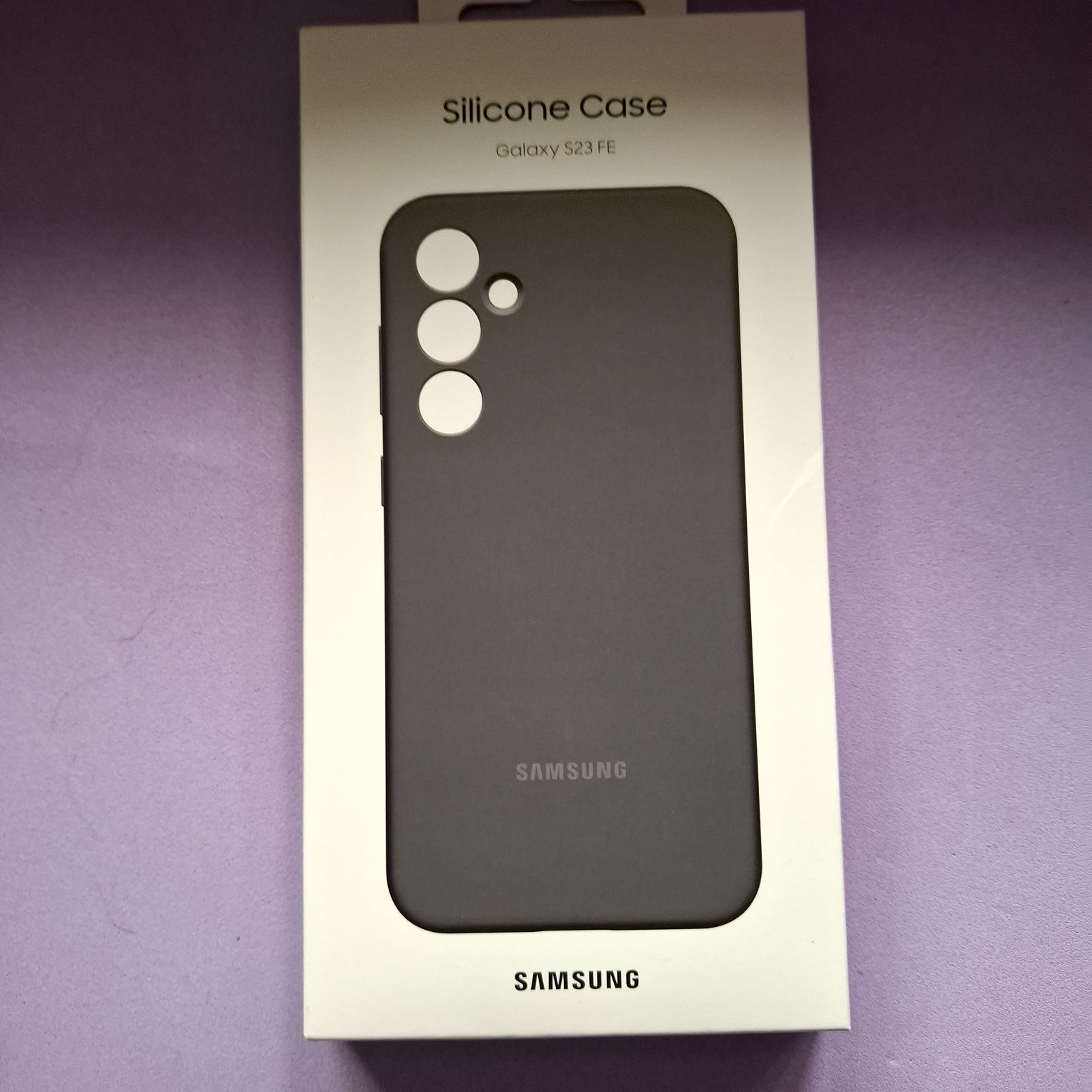 Чохол для смартфону Samsung Silicone Case S23 FE Graphite
