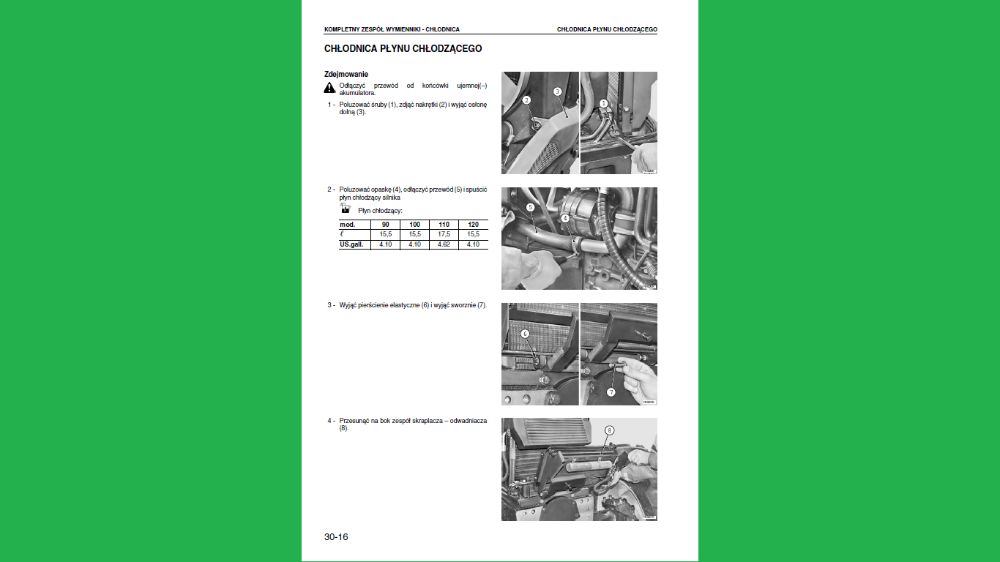 DEUTZ FAHR 5100, 5110, 5120, 5130 instrukcja Napraw po Polsku!