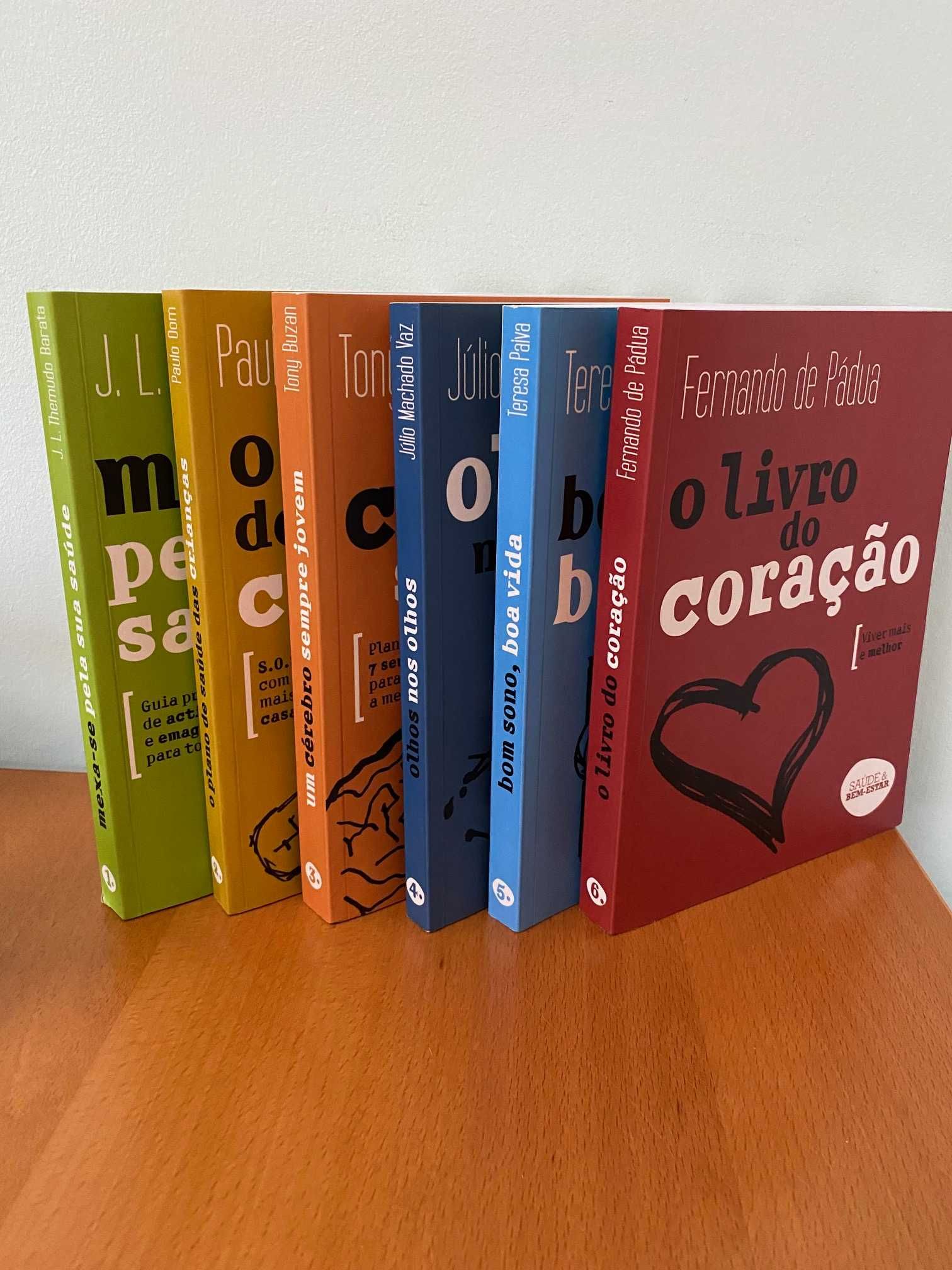 Coleção Saúde & Bem-Estar, 6 volumes