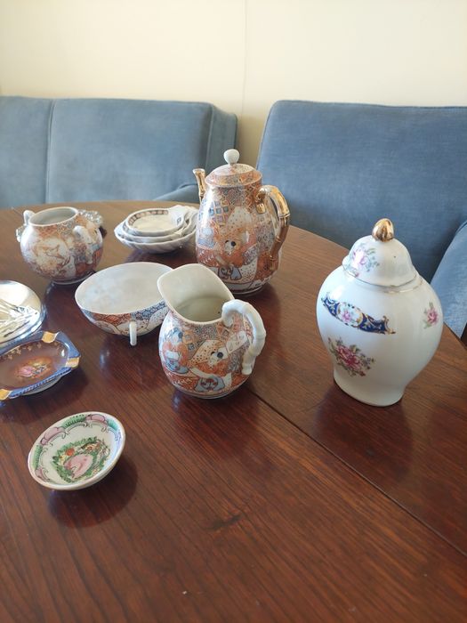 Biglo / peças de decoração diversas antigas