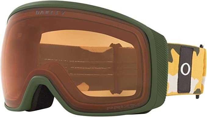 Маска Oakley Flight Tracker XL Mustard Dark Brush Camo Prizm Persimmon